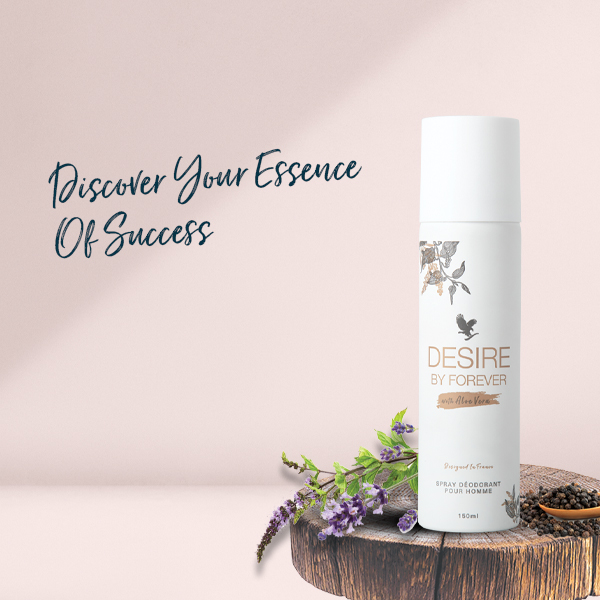 اسپری دئودورانت مردانه فوراور | DESIRE BY FOREVER حجم 150ml