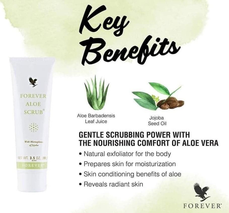 اسکراب فوراور (لایه بردار فوراور) | Forever Aloe Scrub