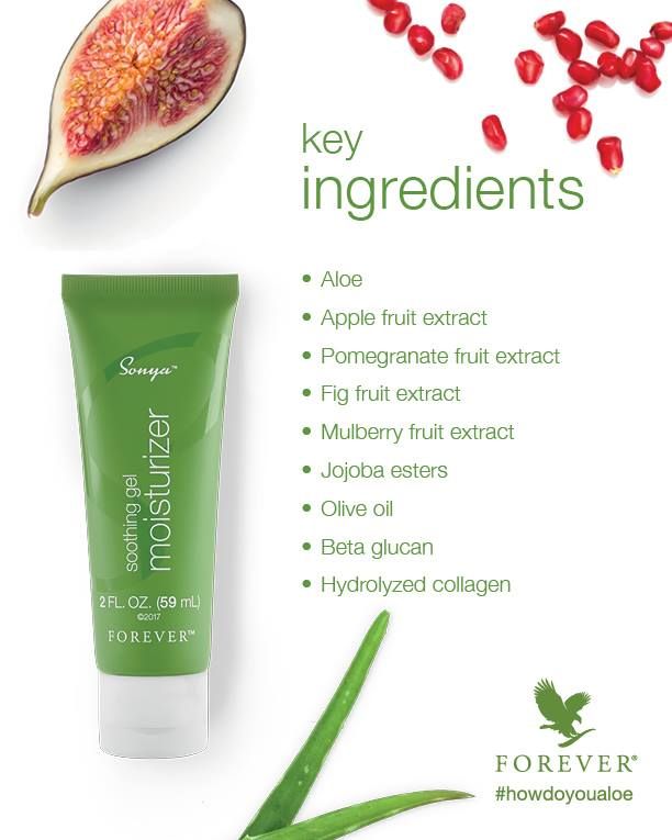 سوثینگ ژل مویسچرایزر سونیا (ژل مرطوب کننده و تسکین دهنده) | Sonya soothing gel moisturizer اورجینال در الو فوراور ایران