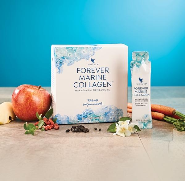 مکمل غذایی مارین کلاژن فوراور (ساشه نوشیدنی کلاژن دریایی) | Forever Marine Collagen در الو فوراور ایران